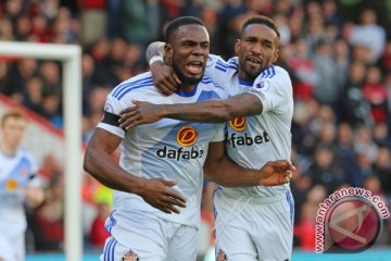 Sunderland akhirnya raih kemenangan perdana