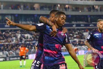 Bordeaux menang tipis 2-1 atas Lorient