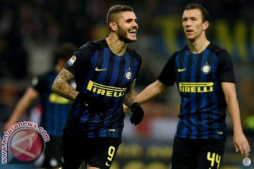 Inter Milan hajar Lazio 3-0, Icardi cetak dua gol