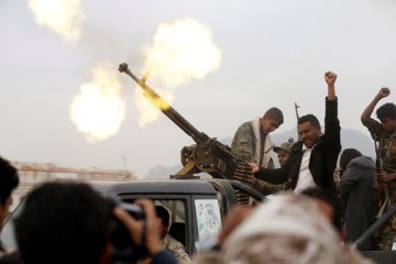 Gerilyawan Al-Houthi klaim tembak-jatuh jet Typhoon koalisi pimpinan Arab Saudi