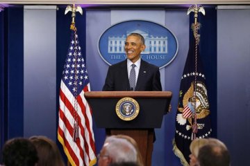 Bintang-bintang hiburan meriahkan pesta perpisahan Obama