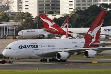 Saham Qantas merosot,  Bursa Australia dibuka datar