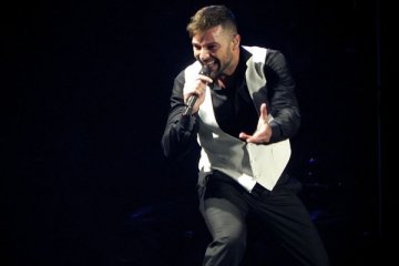 Usai tunangan, Ricky Martin rencanakan konser di Vegas