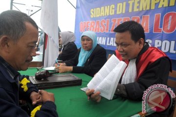 Angka pelanggaran lalu-lintas di Banten turun