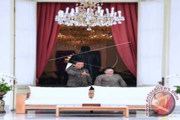 Megawati Bertemu Presiden Jokowi di Istana