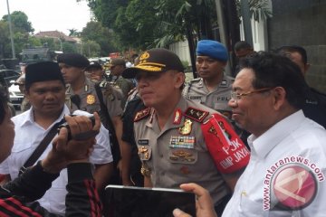 Kapolda Metro pantau pengamanan demo Rohingya di Kedubes Myanmar