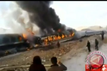 Empat orang ditangkap terkait tragedi tabrakan kereta api di Iran