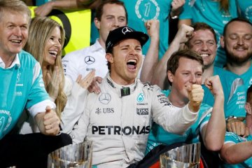 Rosberg rebut gelar Formula 1 2016 meski Hamilton tercepat di Abu Dhabi
