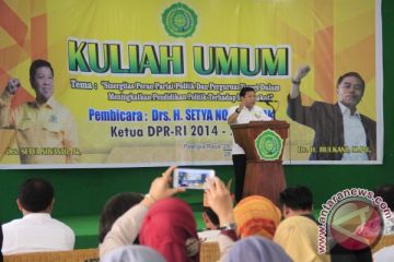 Kuliah Umum Setya Novanto