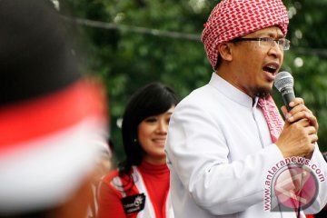 Aa Gym sampaikan kiat rukun di Apel Nusantara Bersatu