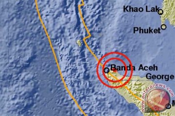 Gempa susulan 5,0 skala Richter landa Aceh