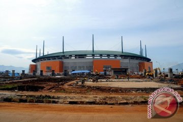 Jalan menuju Stadion Pakansari ditutup saat final AFF