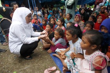 Mensos tinjau posko induk gempa di Pidie Jaya