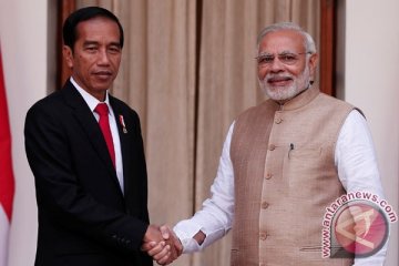 Presiden Jokowi temui PM India di Hyderabad House