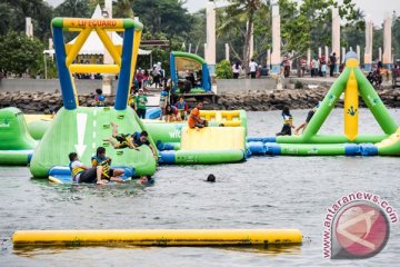 Telolet-pun ikut pergantian tahun di Ancol