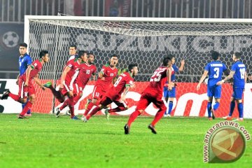 Indonesia taklukkan Thailand 2-1 di final leg1 AFF 2016
