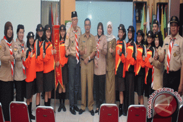 Anggota Pramuka Penggalang Kota Bogor