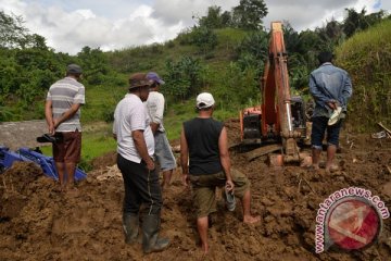 Longsor di 33 titik di Gorontalo belum tertangani