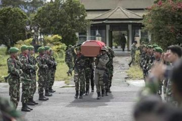 Hercules TNI AU jatuh di Papua