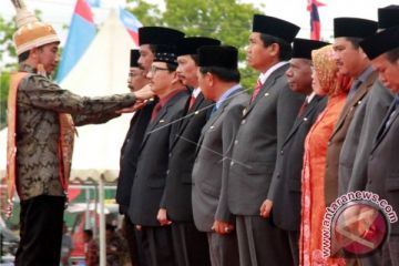 Presiden Jokowi di HKSN Palangka Raya