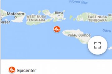 Gempa empat kali guncang Pulau Sumba-NTT
