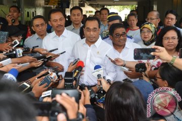 Menteri Perhubungan besuk korban KM Zahro Express