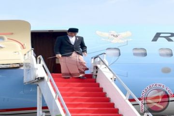 Presiden dan Habib Lutfi Bin Yahya di Maulid Nabi