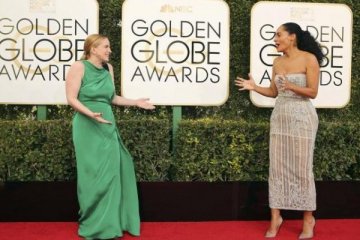 Sejumlah selebriti melenggang di red carpet Golden Globes