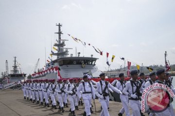 Tiga kapal baru patroli TNI-AL