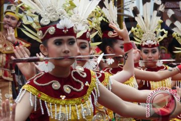 Dayak Paramasan gelar Aruh Ganal karena panen melimpah