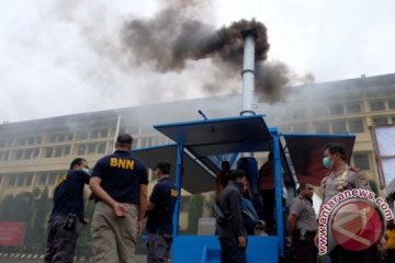 PEMUSNAHAN BARBUK BNN SULSEL