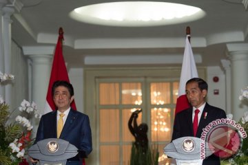 Presiden Jokowi terima PM Jepang Shinzo Abe