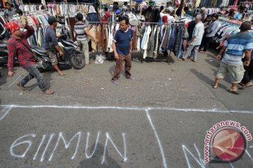 Penampungan sementara Pasar Senen rampung Maret