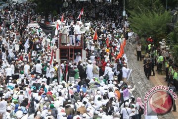 Habib Rizieq jalani pemeriksaan selama empat jam