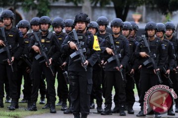 Polda Lampung kirim 400 anggota Brimob ke Jakarta