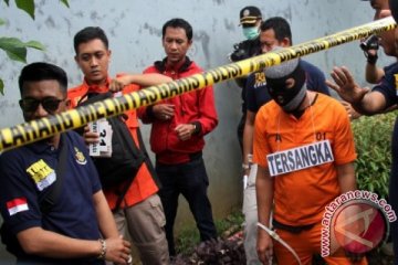 REKONSTRUKSI PEMBUNUHAN MAHASISWI