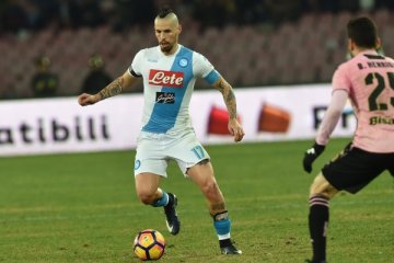 Napoli tahan imbang Juventus 1-1 berkat gol Hamsik