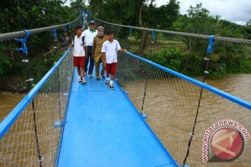 Ada 321 jembatan gantung rusak di Lebak