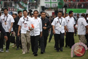 Jokowi resmi buka turnamen Piala Presiden II