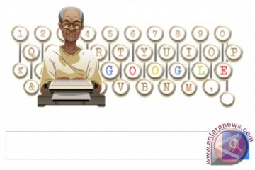 Google Doodle tampilkan Pramoedya Ananta Toer