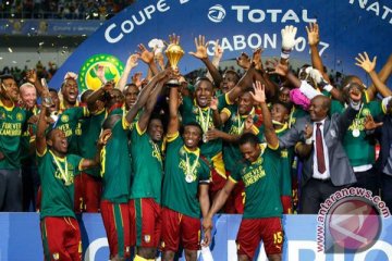 Kolombia bungkam Kamerun pada pemanasan Piala Konfederasi