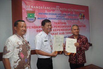 IKI kerja sama dengan Dukcapil Kabupaten Tangerang