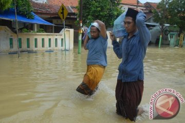 Kota Sampang dilanda banjir