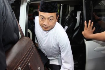 Bachtiar Nasir hadiri pemeriksaan kasus pencucian uang