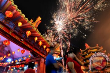 Ribuan warga keturunan Tionghoa, siap disambut di kelenteng tertua Jambi