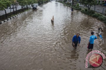 Hujan lebat akibatkan genangan di Jakarta