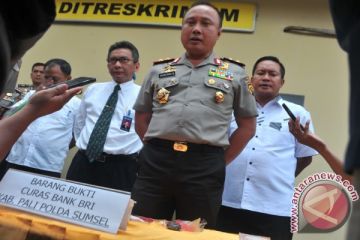 Polda Sumsel Ringkus Perampok Bank