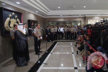 Dubes Arab temui Wakapolri koordinasi pengamanan Raja Salman