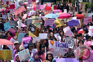 Women's March Jakarta 2018 desak penghapusan kekerasan berbasis gender