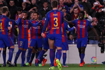 Liga Champions - Susunan pemain Barcelona vs PSG